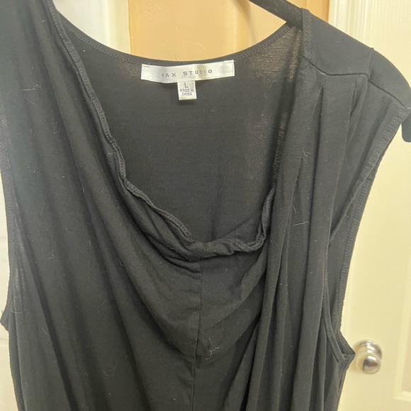 Max Studio Black Jumpsuit - Picture 3 of 4